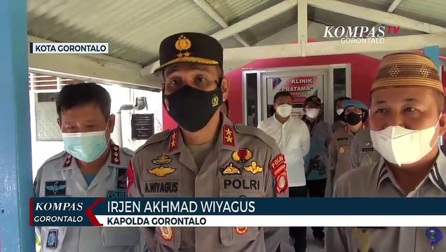 Ratusan Warga Binaan Lapas Gorontalo Disuntik Vaksin