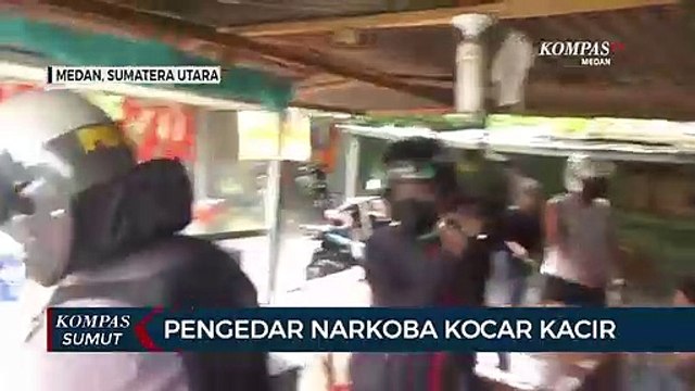 Pengedar Narkoba Kabur Saat Digerebek Polisi