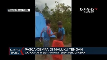 Warga Masih Bertahan Di Tenda Pengungsian