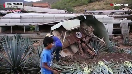 Μεξικό: Τρένο εκτροχιάστηκε και έπεσε σε σπίτια