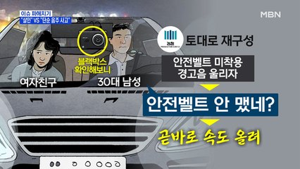 MBN 뉴스파이터-"안전벨트 안 맸네" 하더니 시속 114km로 질주