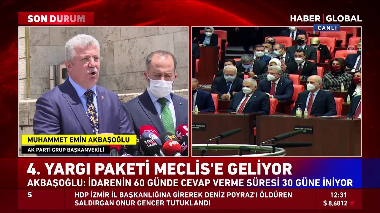 4. yargı paketi TBMM Başkanlığı'na sunuldu