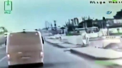 Hain saldırı anı kamerada