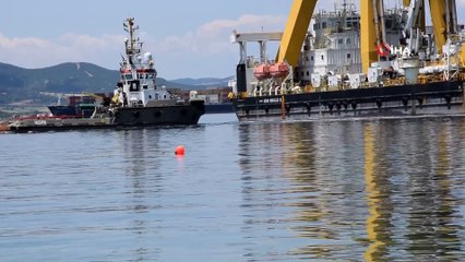 1915 Çanakkale Köprüsü'nün ilk tabliye bloğu yerleştirildi