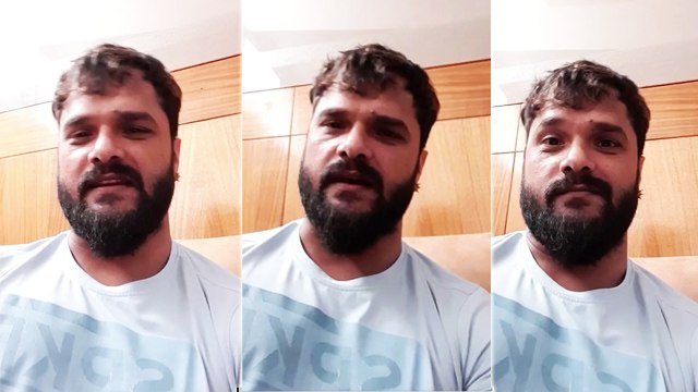 अपने फैंस से खास बातचीत करने लाइव आये खेसारी लाल यादव,काजल राघवानी के बारे में भी कही बात !