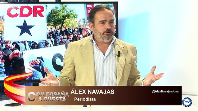 Alex Navajas: Los Golpistas quieren deshuesar y despreciar a España, secuestrarla y el Gobierno es cómplice