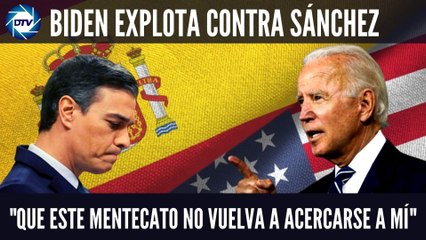 EMR: ¡Bomba!,Biden estalla tras el acoso de Sánchez:¡Que este gilipollas no vuelva a acercarse a mí!