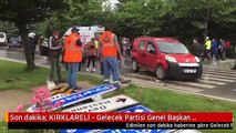 Son dakika: KIRKLARELİ - Gelecek Partisi Genel Başkan Yardımcısı Ün, Kırklareli'nde geçirdiği trafik kazasında yaralandı
