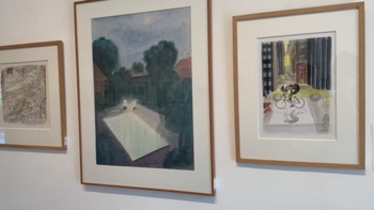 Sempé vende su obra en una retrospectiva de 60 años de creaciones de humor