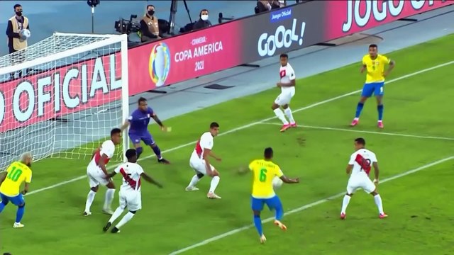 Neymar on target as Brazil defeat Peru 4-0 in Copa America Group B