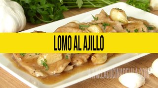 Cómo hacer lomo al ajillo ✅