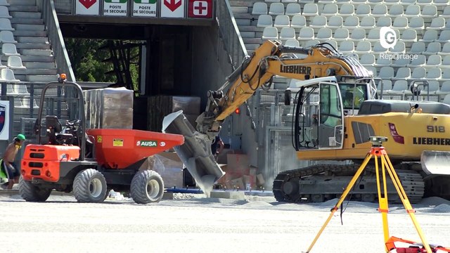 Reportage - Une pelouse 4 saisons et plus résistante au Stade des Alpes