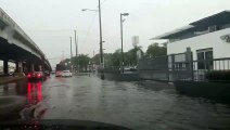 Fuertes lluvias provocan inundaciones en el Distrito Nacional