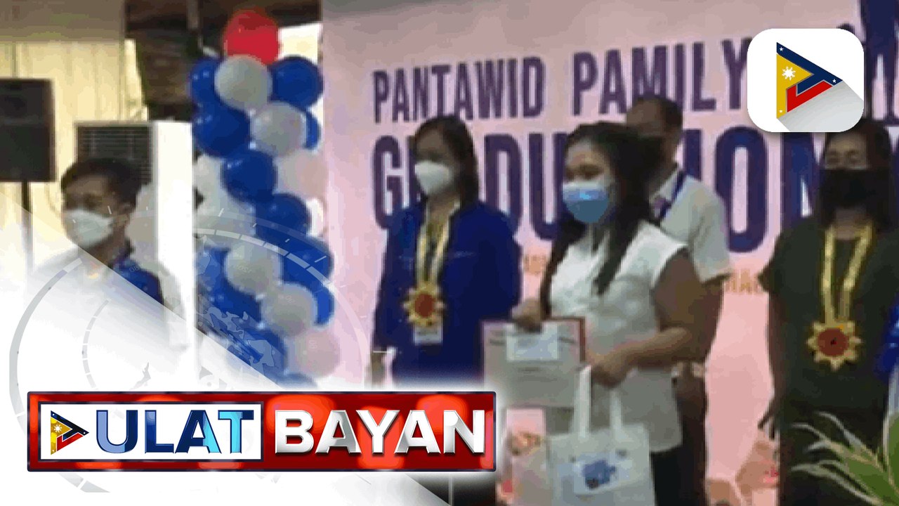 Graduation ceremony para sa mga benepisyaryo ng 4Ps, isinagawa ng DSWD region 1 sa San Juan, La Union