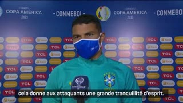 Copa América - Thiago Silva : Quand Neymar est heureux, tout est plus facile