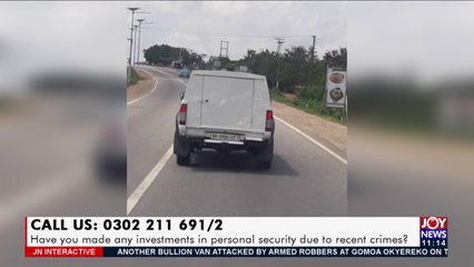 Have you made any investments in personal security due to recent crimes? - JoyNews Interactive (18-6-21)