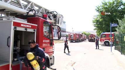 Başkent'te organize sanayi bölgesinde yangın