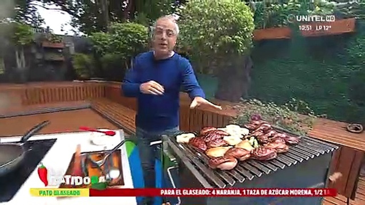 Receta: Paso a paso aprende a cocinar Pato glaseado a la parrilla
