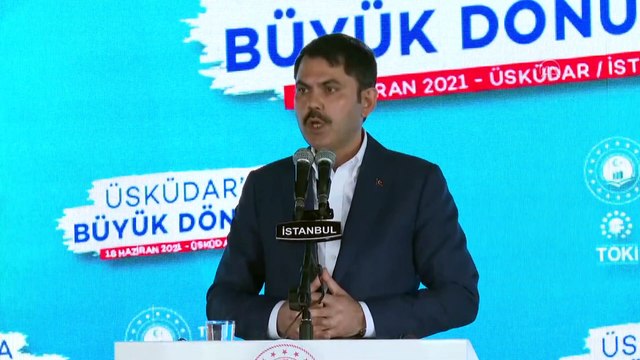 İSTANBUL - 'Üsküdar'da Büyük Dönüşüm 5000 Yeni Konut Projesi' - Bakan Kurum (4)