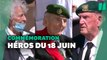 Macron commémore l'appel du 18 juin 1940 et honore deux illustres vétérans et une résistante