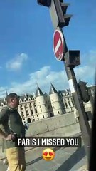 M. Pokora enfin de retour à Paris, le 18 juin 2021.