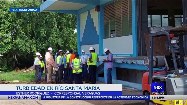 Altos niveles de turbiedad en río Santa María - Nex Noticias