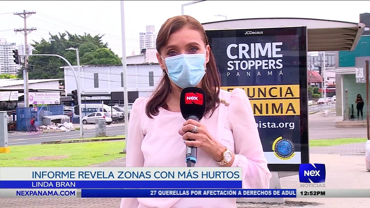 Informe revela zonas con más hurtos  - Nex Noticias