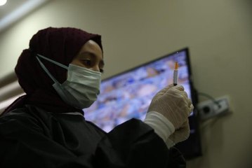 OSB çalışanları mobil ekiplerce Kovid-19'a karşı aşılanıyor