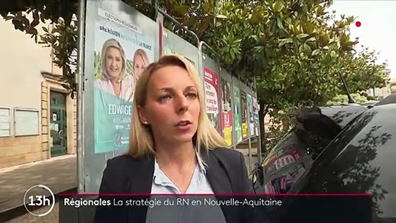 Régionales 2021 : la candidate RN en Nouvelle-Aquitaine au coude-à-coude avec le président socialiste