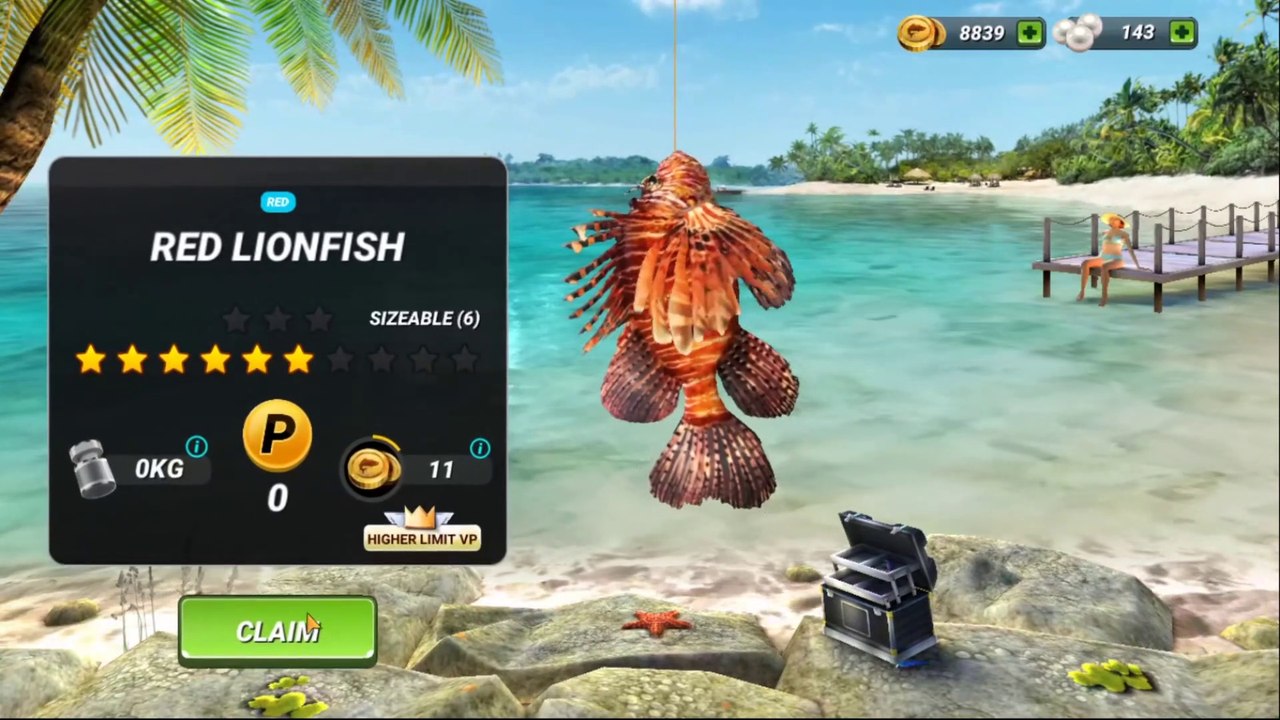 Gameplay fishing clash - how to win duel #trick using power-up items