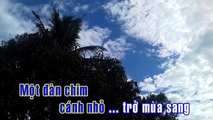 [Karaoke] CHIẾC LÁ CUỐI CÙNG - Tuấn Khanh (Giọng Nam)