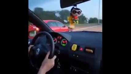 Il se filme à 260km/h sur les routes liégeoises