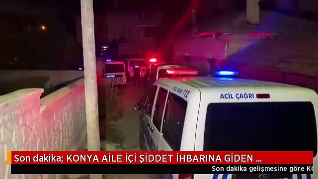 Son dakika: KONYA AİLE İÇİ ŞİDDET İHBARINA GİDEN POLİS, SAKSILARDA HİNT KENEVİRİ BULDU