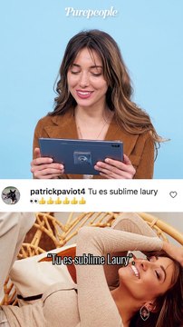 Delphine Wespiser en interview pour Purepeople pour la sortie de son livre Devenir pleinement et sereinement soi .