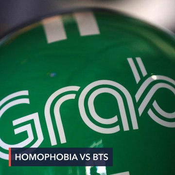 Grab suspends delivery riders over homophobic posts vs BTS