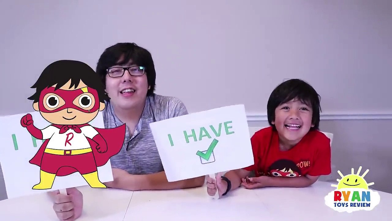 Never Have I Ever Kids Edition With Ryan Toysreview!
