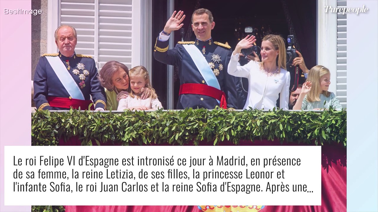 Letizia d'Espagne et ses filles, sortie haute en couleurs au palais : Felipe en fête !