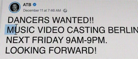 ATB Topic A7S  Your Love 9PM