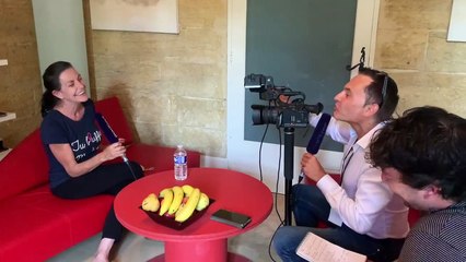 Lio à Istres au micro de Davy Moisson