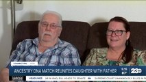 Ancestry DNA match reunites daughter with father