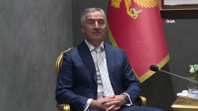 Son dakika haberleri: Cumhurbaşkanı Erdoğan, Karadağ Cumhurbaşkanı Milo Cukanoviç'le görüştü