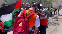 İsrail güçleri, Batı Şeria'daki yasa dışı Yahudi yerleşim birimleri karşıtı gösteride 5 Filistinliyi yaraladı