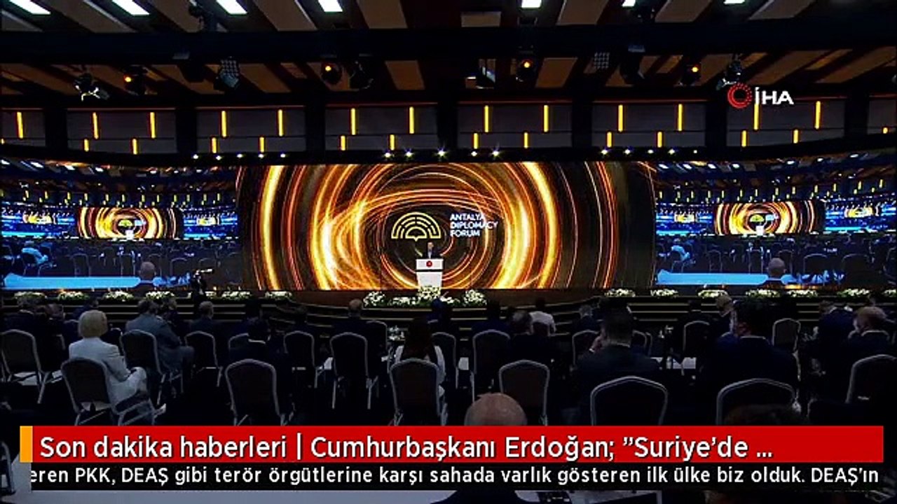 Son dakika haberleri | Cumhurbaşkanı Erdoğan: "Suriye'de faaliyet gösteren PKK, DEAŞ gibi terör örgütlerine karşı sahada varlık gösteren ilk ülke biz olduk. DEAŞ'ın...