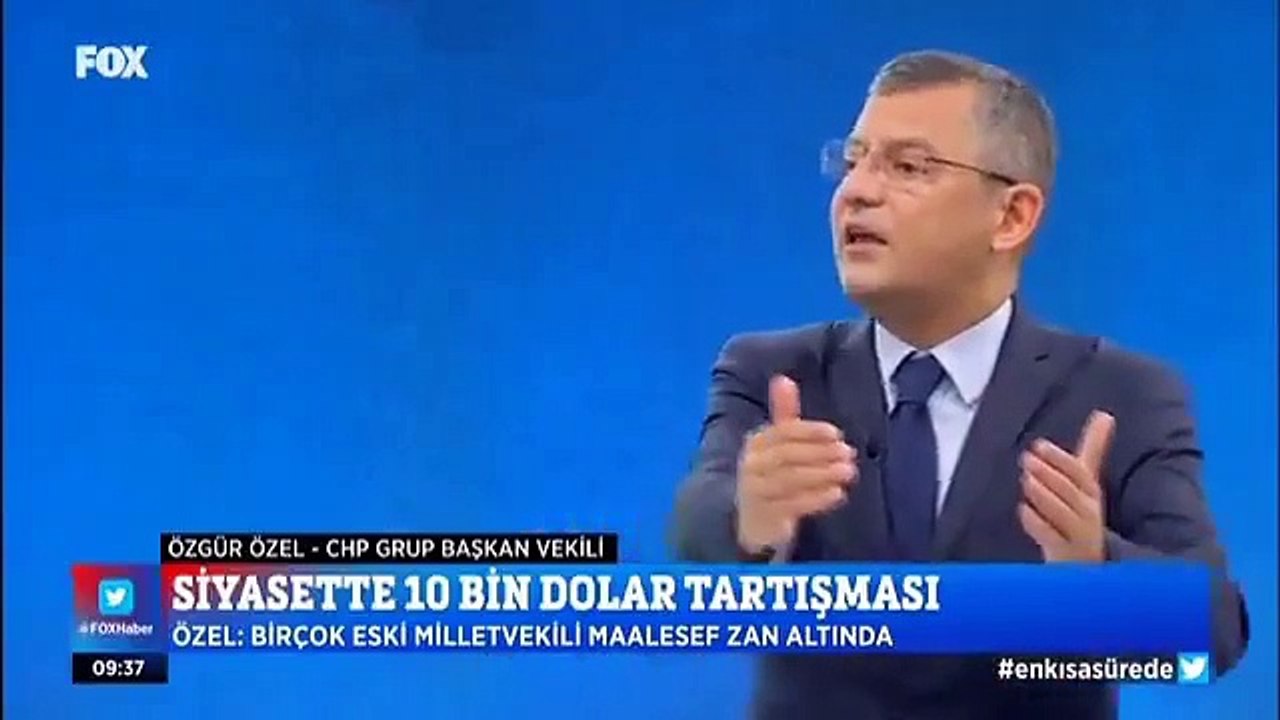 CHP'li Özgür Özel: "Süleyman Soylu, sırtındaki kirli ilişkilerin yükü altında ezilmektedir"