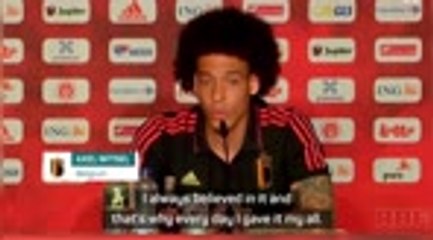 Descargar video: Witsel always believed in Euro 2020 dream