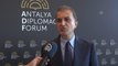 AK Parti Sözcüsü Ömer Çelik, Antalya Diplomasi Forumu'nda gazetecilerin sorularını yanıtladı: (1)