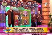 Las Picantitas del Espectáculo: Paula Manzanal y Fabio Agostini se reencuentran en España