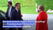 Merkel empfängt Macron zu Vorbereitung auf EU-Gipfel