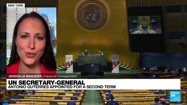 UN Secretary-General Guterres sworn in for second term, vows to learn from pandemic