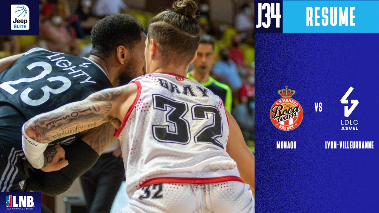 Monaco vs. Lyon-Villeurbanne (73-98) - Résumé - 2020/21